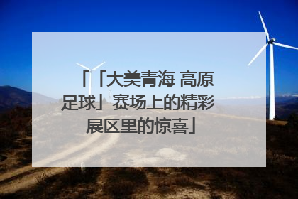 「大美青海 高原足球」赛场上的精彩 展区里的惊喜
