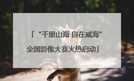 “千里山海 自在威海”全国影像大赛火热启动