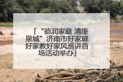 “德润家庭 清廉泉城”济南市好家庭好家教好家风巡讲首场活动举办