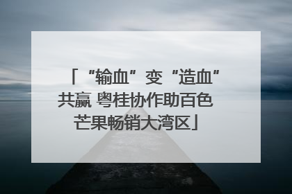 “输血”变“造血”共赢 粤桂协作助百色芒果畅销大湾区