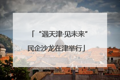 “遇天津·见未来”民企沙龙在津举行
