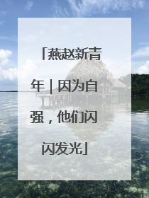 燕赵新青年｜因为自强，他们闪闪发光