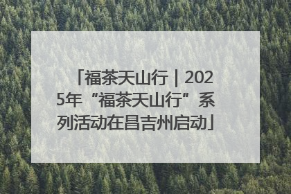 福茶天山行｜2025年“福茶天山行”系列活动在昌吉州启动
