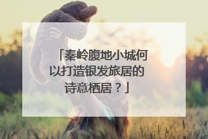 秦岭腹地小城何以打造银发旅居的诗意栖居？