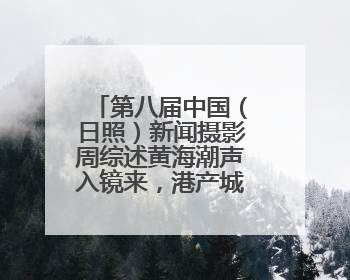 第八届中国（日照）新闻摄影周综述黄海潮声入镜来，港产城韵画卷开