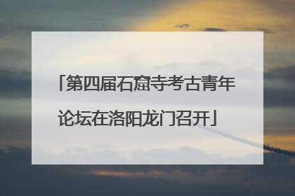 第四届石窟寺考古青年论坛在洛阳龙门召开