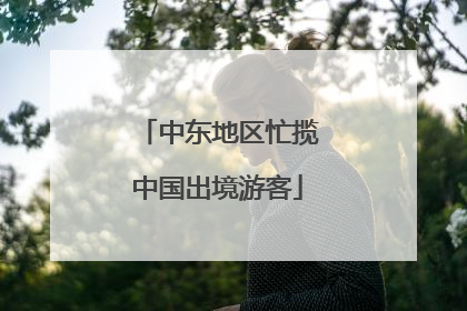 中东地区忙揽中国出境游客