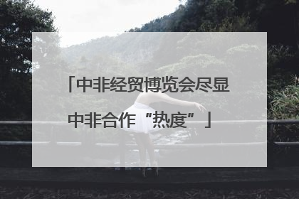 中非经贸博览会尽显中非合作“热度”
