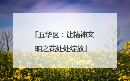 五华区：让精神文明之花处处绽放