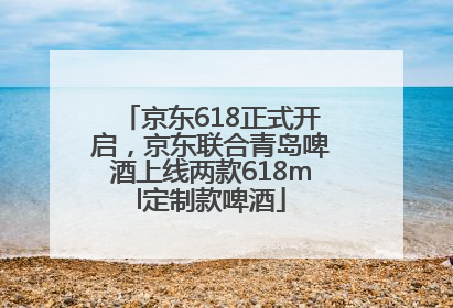京东618正式开启，京东联合青岛啤酒上线两款618ml定制款啤酒