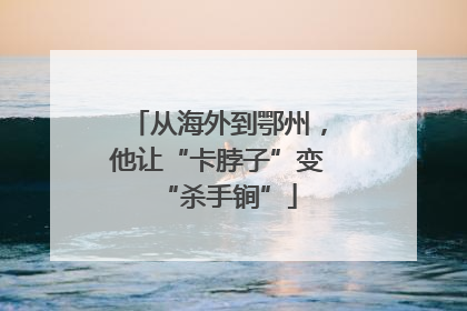 从海外到鄂州，他让“卡脖子”变“杀手锏”