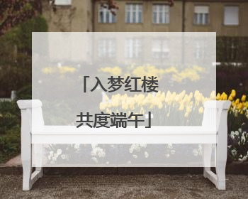 入梦红楼 共度端午