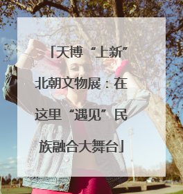 天博“上新”北朝文物展：在这里“遇见”民族融合大舞台