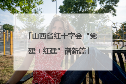 山西省红十字会“党建＋红建”谱新篇
