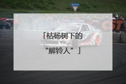 枯杨树下的“解铃人”