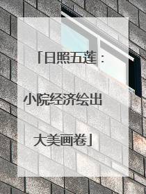日照五莲：小院经济绘出大美画卷