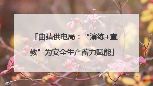 曲靖供电局：“演练+宣教”为安全生产蓄力赋能