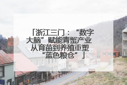 浙江三门：“数字大脑”赋能青蟹产业 从育苗到养殖重塑“蓝色粮仓”