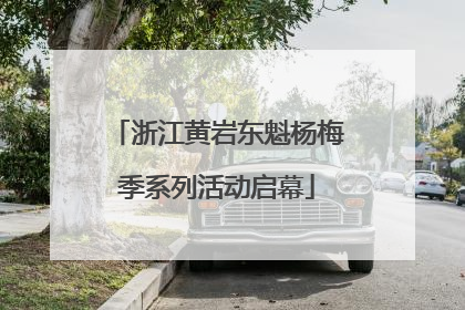 浙江黄岩东魁杨梅季系列活动启幕