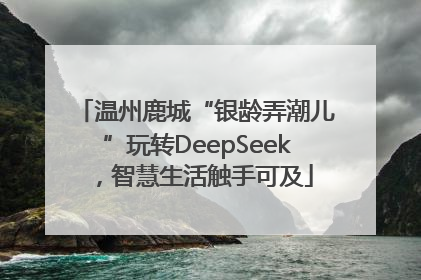 温州鹿城“银龄弄潮儿”玩转DeepSeek，智慧生活触手可及