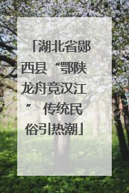 湖北省郧西县“鄂陕龙舟竞汉江” 传统民俗引热潮