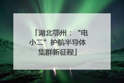 湖北鄂州：“电小二”护航半导体集群新征程