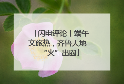闪电评论丨端午文旅热，齐鲁大地“火”出圈