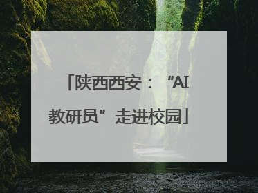 陕西西安：“AI教研员”走进校园
