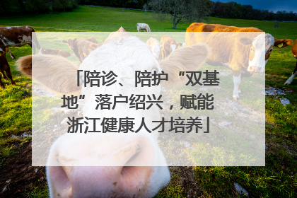 陪诊、陪护“双基地”落户绍兴，赋能浙江健康人才培养