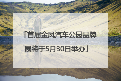 首届金凤汽车公园品牌展将于5月30日举办