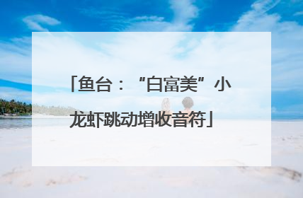 鱼台：“白富美”小龙虾跳动增收音符