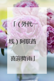 （外代一线）阿联酋喜迎降雨