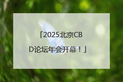 2025北京CBD论坛年会开幕！