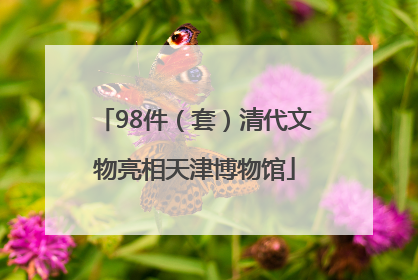 98件（套）清代文物亮相天津博物馆